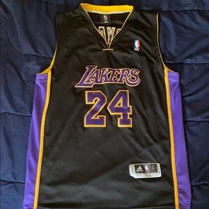 Kobe Bryant Stitched Black Jersey 24